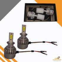 Par Lampadas Ultra Led 6000 Lúmens H3 Super Branca