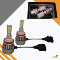 Par Lampadas Ultra Led 6000 Lúmens H8 Super Branca