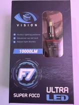 Par Lâmpadas Ultra Led H8 Vision F7 10000 Lumens Cada