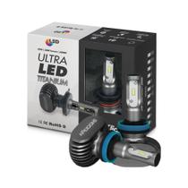 Par Lâmpadas Ultraled Titanium H8 Shocklight 6000k 12v 50w 5000lm (serve H16-2) Par Lâmpadas Ultraled Titanium H8 Shocklight 6000k 12v 50w 5000lm (serve H16-2)