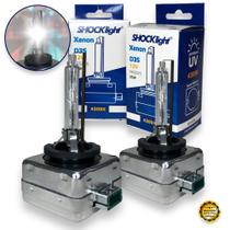 Par Lâmpadas Xenon Farol D3S 35W 12V 4300K Base PK32d-5