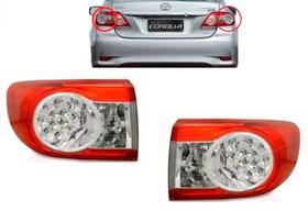 Par Lanterna Canto Toyota Corolla 2012 2013 2014 Com Led