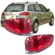 Par Lanterna Canto Traseira Palio Weekend 08 Á 12 Bicolor Par Lanterna Canto Traseira Palio Weekend 08 Á 12 Bicolor