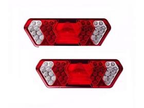 Par Lanterna Carreta LED Guerra Após 2011 24V