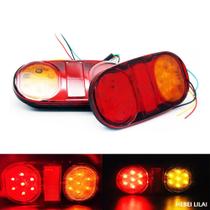 Par Lanterna De Led Para Carretinha Carreta Barco 12v 24v Par Lanterna De Led Para Carretinha Carreta Barco 12v 24v