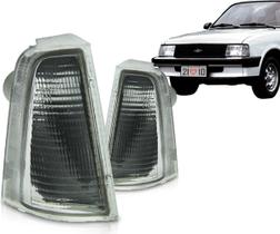 Par Lanterna Dianteira Chevette 83 A 93 CibiÉ Cristal Le Ld