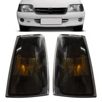 Par Lanterna Dianteira GM Kadett 1989 até 1998 Fumê