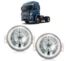 Par Lanterna Dianteira para Caminhão Constellation com DLR LED 24V Par Lanterna Dianteira para Caminhão Constellation com DLR LED 24V