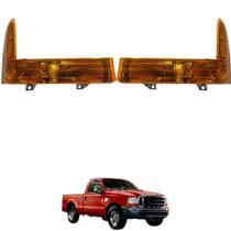 Par lanterna dianteira pisca f250 f350 1998 a 2005 ambar