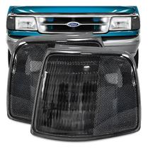 Par Lanterna Dianteira Pisca Ford Ranger 1993 a 1997 Fumê