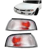 Par Lanterna Dianteira Pisca Lancer 1996 1997 Cristal