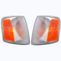 Par Lanterna Dianteira Pisca S10 Blazer 1995 1996 1997 1998 1999 2000 Âmbar