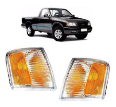 PAR Lanterna Dianteira Pisca S10 / Blazer 95 96 97 98 99 00 Cristal/Âmbar PAR Lanterna Dianteira Pisca S10 / Blazer 95 96 97 98 99 00 Cristal/Âmbar