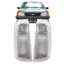 Par lanterna dianteira pisca seta monza 1982 83 84 85 86 87 Par lanterna dianteira pisca seta monza 1982 83 84 85 86 87