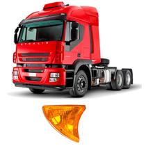 Par Lanterna Dianteira Stralis Cursor Tector Sem Soquete Amarelo