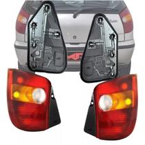 Par Lanterna E Soquete Palio Elx 96 97 98 99 00 01 Tricolor