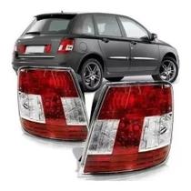Par Lanterna Fiat Stilo Canto Bicolor Cristal 2007 2008 2009 2010 2011 2012