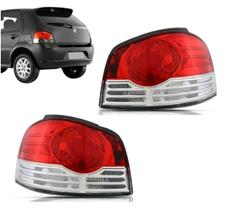 Par Lanterna Friso Cromado Palio 2008 2009 2010 2011 2012