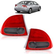 PAR Lanterna Honda New Civic 2007 2008 2009 2010 2011 FUME