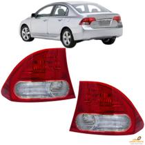 Par Lanterna Honda New Civic 2007 2008 2009 2010 2011