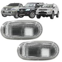 Par Lanterna Lateral Paralama Pisca Seta Pajero Dakar Sport Outdoor Cristal 2007 A 2015 Par Lanterna Lateral Paralama Pisca Seta Pajero Dakar Sport Outdoor Cristal 2007 A 2015