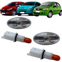 Par Lanterna Lateral Seta Pisca Paralama Peugeot 206 207 307 Par Lanterna Lateral Seta Pisca Paralama Peugeot 206 207 307