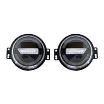 Par Lanterna Led Pisca Seta Compativel Vw Novo Constellation