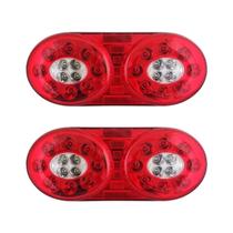 Par Lanterna Led Refil Traseiro Carreta Randon 13 14 16 19