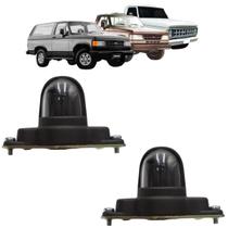 Par Lanterna Luz Da Placa Chevrolet Bonanza A20 C20 D20 1985 Até 1996 Par Lanterna Luz Da Placa Chevrolet Bonanza A20 C20 D20 1985 Até 1996