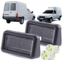 Par Lanterna Luz De Placa + LED Fiat Premio 85 a 95 Elba 1985 a 1996 Fiorino 1988 a 2013 Panorama Pick-Up 1980 a 1986