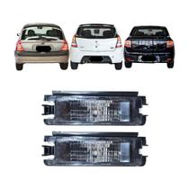 Par Lanterna Luz De Placa Renault Clio 2000 A 2016 Logan Sandero 2011 A 2017
