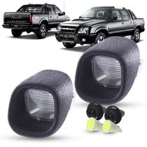 Par Lanterna Luz de Placa + Soquete e LED Chevrolet S10 Blazer 2001 2002 2003 2004 2005 2006 2007 2008 2009 2010 2011