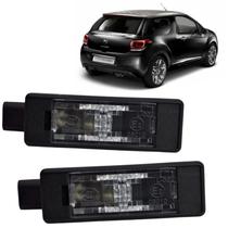 Par Lanterna Luz De Placa Traseira Citroen Ds3 2013 2014 2015 2016 Original