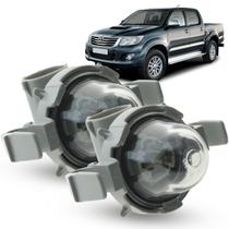 Par Lanterna Luz Placa + Soquete Toyota Hilux Pick-Up 2005 2006 2007 2008 2009 2010 2011 2012 2013 2014