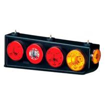 Par Lanterna Modelo Compativel Randon 2000 Ate 2009 Sem Aba Conexao 6 Vias Faston Fixacao Superior