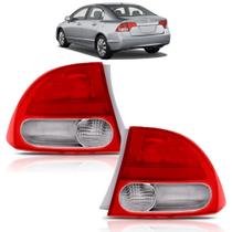 PAR Lanterna New Civic 2007 2008 2009 2010 11 Canto Bicolor