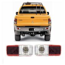 Par Lanterna P/Choque Traseiro L200 2003/2006 C/Luz Ré Arteb