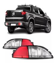 Par Lanterna Parachoque Fiat Toro 2015 2016 2017 2018 2019