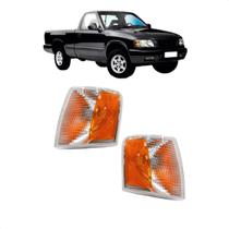 Par Lanterna Pisca Dianteira S10 Blazer 1995 96 97 98 99 2000 Âmbar