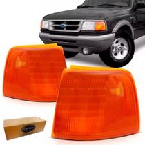 Par Lanterna Pisca Ford Ranger 94/97 - Ambar
