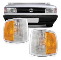 Par Lanterna Pisca Seta Dianteira Gol Parati Saveiro Voyage 1991 a 1997 Cristal