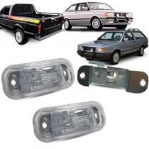 Par Lanterna Placa parati Voyage 88 89 90 92 93 94 Com LED