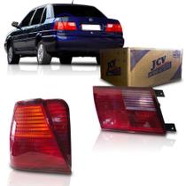 Par lanterna santana 98 99 00 01 02 03 04 05 06 canto e tampa esquerdo