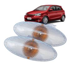 Par Lanterna Seta Pisca Lateral Paralama Toyota Etios sem Soquete Par Lanterna Seta Pisca Lateral Paralama Toyota Etios sem Soquete