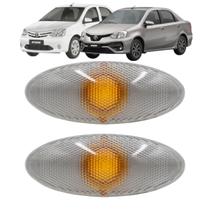 Par Lanterna Seta Pisca Lateral Toyota Etios e Etios Sedan Sem Soquete Par Lanterna Seta Pisca Lateral Toyota Etios e Etios Sedan Sem Soquete