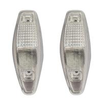 Par Lanterna Teto Cabine Frontal Vw Delivery Novo Led 12V Cr