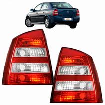 PAR Lanterna Traseira Astra Sedan 03 a 12 Cristal
