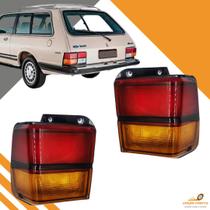 Par Lanterna Traseira Belina Scala 1983 Á 1991 Canto Ambar Par Lanterna Traseira Belina Scala 1983 Á 1991 Canto Ambar