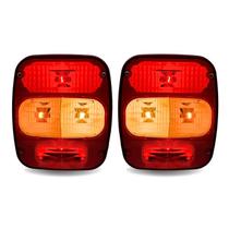 Par Lanterna Traseira Caminhão Carreta Ford Volkswagen Euro 5 Cristal BR