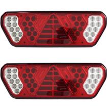 PAR Lanterna Traseira Caminhão Carreta Guerra LED 24V PAR Lanterna Traseira Caminhão Carreta Guerra LED 24V